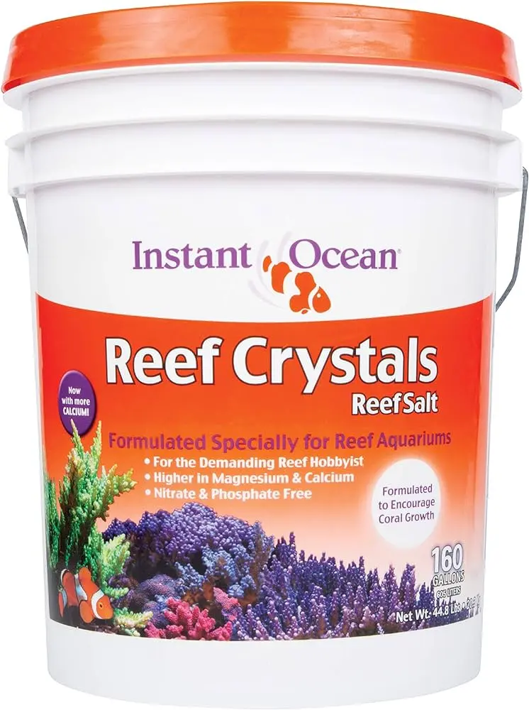 Instant Ocean salt for reef tank